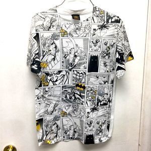 Batman Comic Book T-Shirt size Small AOP All Over Print
